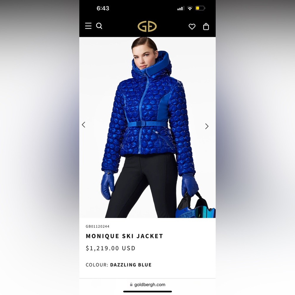 Goldbergh MONIQUE SKI JACKET